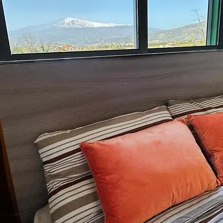 Apartment With View Of Volcano Etna, 200 M From Beach & Private Garage Giardini Naxos